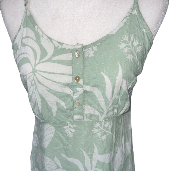 Kiwi & Punch Tropical Floral Vacation Summer Strappy Slinky Beach Maxi Dress - Picture 5 of 7